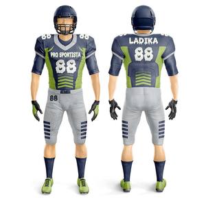 Uniforme de Fútbol Americano de Diseño Personalizado de Alta Calidad con Tecnología de Absorción de Humedad - Product Image 2