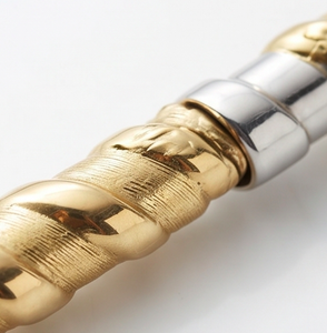 ชุดช้อนส้อม Royal Gold Drill Taper ดีไซน์ทันสมัย ผลิตจากสแตนเลส ใช้กับเครื่องล้างจานได้ เหมาะสำหรับงานแต่งงาน - Product Image 2