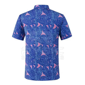 Vêtements de sport anti-transpiration pour hommes, polos sublimés pour personnalisation et utilisation promotionnelle - Product Image 2