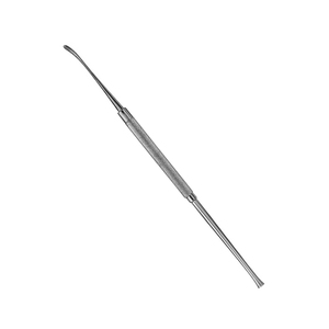 Curette chirurgicale réutilisable en acier inoxydable, courbée et pointue, 5 mm, type Freer - Product Image 4