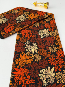 Tela Africana Estampada en Cera 100% Algodón, Textil Ankara Multicolor Brillante para Prendas de Moda, Venta al Por Mayor - Product Image 4