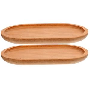 Classic Wooden Serving <b>Tray</b> For Formal Dining <b>Table</b> Decoration Wedding Events And Party Serving Purpose - Product Image 4
