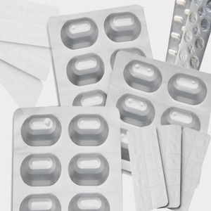 Tapa de aluminio con revestimiento de inducción de calor, semirrígida, de grado alimenticio 8011, para sellado de blísteres, con un grosor de 0.02-0.03 mm. - Product Image 1