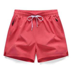 Pantalones Cortos Deportivos Ligeros de Algodón y Poliéster para Hombre, Pantalones Cortos de Playa de Lino, Pantalones Cortos Deportivos para Correr en Verano - Product Image 2