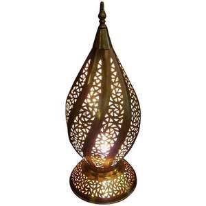 Lámparas Metálicas Huecas o Faroles Metálicos Marroquíes Decorativos para la Decoración de Eid y Ramadán - Product Image 3