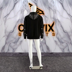 CLOVIX SPORTS Sudadera con Capucha Personalizada al por Mayor para Hombre, 100% Algodón, Sudadera con Capucha Bordada con Estampado Puff, Fabricante - Product Image 4