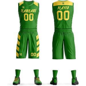 Proveedor de Uniformes de Baloncesto, Fabricante OEM, Logotipo Personalizado, Sublimación, Transpirable, Secado Rápido, Conjunto de Uniforme Deportivo de Poliéster - Product Image 1