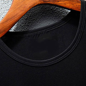 T-shirt homme col rond à manches courtes, fabrication pakistanaise, haute qualité, 200 grammes, respirant, écologique, confortable, vente en gros, pas cher - Product Image 4