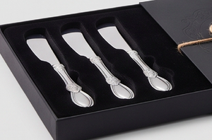 Elegant Stainless Steel <b>Cheese</b> <b>Knife</b> <b>Set</b> 4-Piece Dishwasher Safe Tableware Utensils For Kitchen Dining Use And Hotel Use - Product Image 4