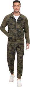 Men's Tracksuits <b>Set</b> Long Sleeve Causal Full Zip Running Sports Sweatsuit For Men 2 Piece Outfits - Product Image 3