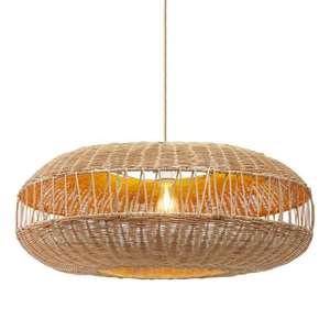 Durable <b>Bamboo</b> Rattan Lampshade High Quality with European French Chinese & Round Pattern Rustic Modern Home Decor - Product Image 4