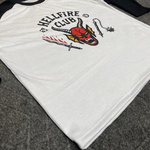 T-shirt de luxe de haute qualité 100% coton avec logo imprimé personnalisé, poids lourd, unisexe - Product Image 2