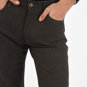 Pantalons en cuir pour hommes, style tendance, en vente, meilleure qualité, prix bas / Pantalons en cuir noir pour hommes en gros - Product Image 5