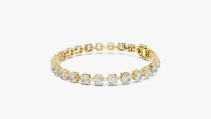 Bracelet en diamant pour femmes, exportateur indien, bijoux modernes pour un usage quotidien, disponible à un prix raisonnable - Product Image 3