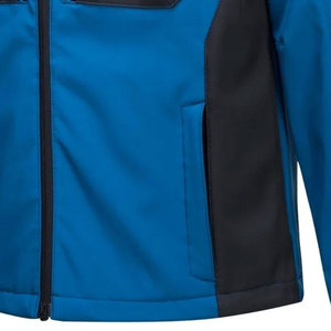 Custom Logo Autumn <b>Patchwork</b> Hooded Waterproof Windbreak Outdoor Hiking Softshell <b>Jacket</b> Men - Product Image 5