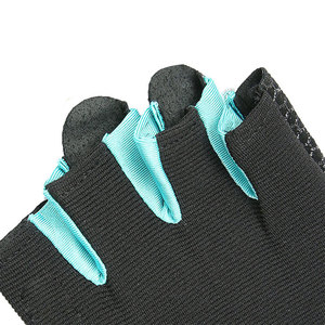 Gants de fitness pour hommes, respirants et ventilés, demi-doigts, pour la musculation, l'exercice sportif, avec étiquette privée personnalisée - Product Image 6