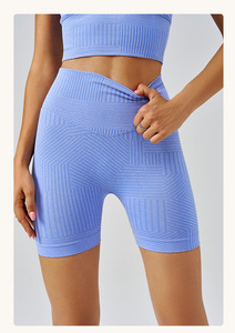 Women's Solid Color Halter Neck Short Sporty <b>Knitted</b> <b>Tank</b> <b>Top</b> Set High Waist Leggings Breathable Fit for Yoga and Fitness - Product Image 3