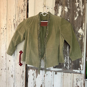 Cowboy <b>Suede</b> Leather <b>Jacket</b> Western Fringe <b>Men</b> Vintage Style Hip Hop Winter Festival OEM Service Leather <b>Jackets</b> - Product Image 3