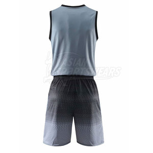 Tenue de basketball professionnelle respirante pour hommes – Design élégant, coupe confortable, options personnalisables pour l'entraînement - Product Image 2