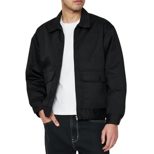 Wholesale 100% Cotton Men Mechanic <b>Jacket</b> Breathable Work Mechanic <b>Jacket</b> For Men - Product Image 1