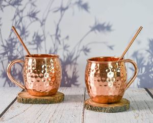 Moscow Mule <b>Mug</b> 100% Copper Pure Copper <b>Mug</b> High Quality Travel <b>Mug</b>, Digital Printed <b>Mug</b> , Flower Design Printed - Product Image 6