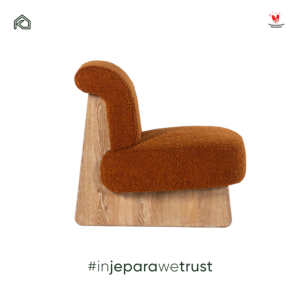 Jihan Modern Boucle Fabric Lounge <b>Chair</b> Solid Wood Frame Accent <b>Chair</b> for Living Room Hotel Villa Furniture - Product Image 4