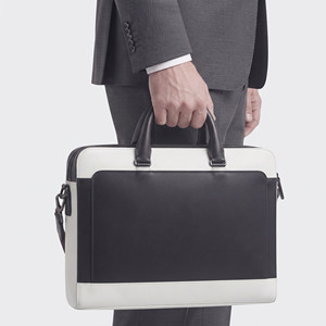 Men Leather Business Messenger Laptop <b>Bag</b> Men Leather Laptop <b>Bag</b> with Pockets Men Leather Laptop <b>Bag</b> with Shoulder Strap - Product Image 4