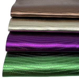 Cuir synthétique PU gaufré effet lézard, serpent, crocodile pour sacs, chaussures, meubles – Design imitation peau animale - Product Image 1