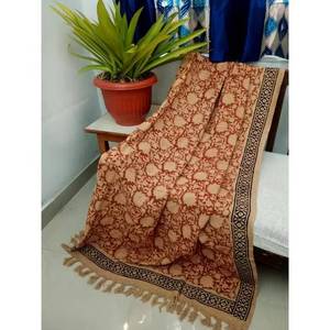 100% Cotton Handmade Eco-Friendly Modern <b>Throw</b> <b>Blanket</b> Printed Tassels Lightweight All-Season Machine Washable Bedding Home - Product Image 5