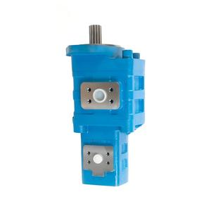 Pompe de direction hydraulique 11C0038 11C0014 J2063 1016 pour chargeuse sur pneus Liugong 835, 14 cannelures, pompe de direction hydraulique OEM - Product Image 1