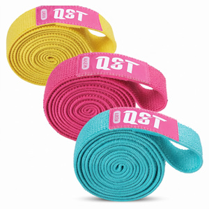 Ensemble d'entraînement des fessiers à domicile avec sangles réglables, conception antidérapante, bandes de résistance lourdes en tissu polyester pour le yoga - Product Image 4