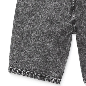 Shorts décontractés pour hommes en tissu écologique délavé à l'acide - Style décontracté, logo personnalisé, haute qualité, respirant et séchage rapide - Product Image 4