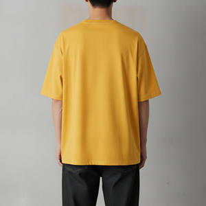 เสื้อยืดผู้ชายคอตตอน 100% ทรงหลวม ไซส์ใหญ่พิเศษ สั่งทำได้  ผ้า 220gsm สไตล์ฮิปฮอป เป็นมิตรกับสิ่งแวดล้อม - Product Image 5