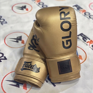 Gants de boxe en cuir de vachette véritable, double teinte orange, fermeture auto-agrippante, design personnalisé pour entraînement, équipement adulte - Product Image 5