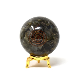 Artesanía de Piedras Semipreciosas, Bola de Orgón de Labradorita Hecha a Mano, Portátil, Venta al por Mayor de Gemas, Compra de Cristales Metafísicos F S CRYSTAL, Gujarat - Product Image 1