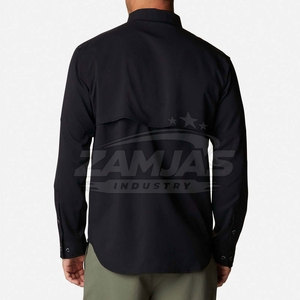 Casual Wear Latest Design Customized Colors <b>Cargo</b> Men's Shirts 100% Cotton Knitted Breathable High Quality Eco-Friendly Shirts - Product Image 3