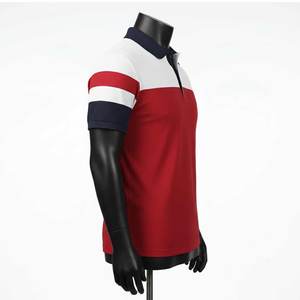 Tissu en coton/élasthanne tricoté uni, respirant, doux et léger, coupe moderne, à poches, imprimé sur mesure, pour chemises homme, vente en gros - Product Image 3