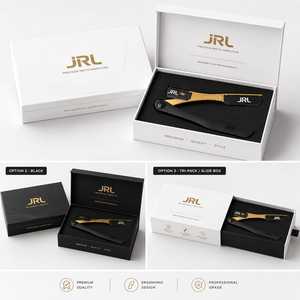 มีดโกนหนวดตรง JRL Gold คุณภาพสูง พร้อมบริการสกรีนโลโก้ บรรจุภัณฑ์สีตามสั่ง - Product Image 5