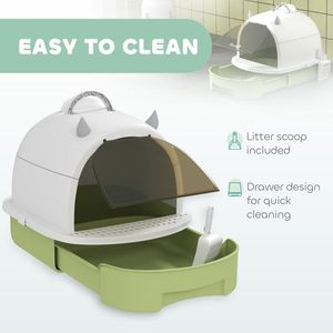 Cat Litter Box Enclosure Accessory Type Product for Feline Hygiene Needs - Product Image 4