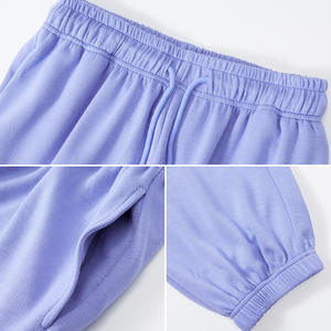 กางเกงวอร์มดีไซน์สำหรับใส่ทุกวัน กางเกงจ็อกเกอร์ผู้หญิงสั่งทำพิเศษ เอวยางยืด ขอบเอวและข้อเท้าแบบริบ  กางเกงสั่งทำสำหรับผู้หญิง - Product Image 6