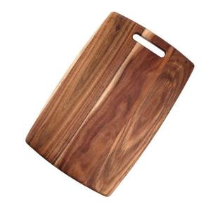 Planche à découper en bois massif d'acacia avec poignée, planche à découper portable, double face, plateau alimentaire prêt pour la restauration, épaisseur 1,5 cm - Product Image 6