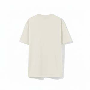 T-shirt décontracté pour homme à manches courtes 100 % coton, coupe classique, design brodé sur la poitrine, respirant, écologique, anti-UV, séchage rapide 220 - Product Image 3