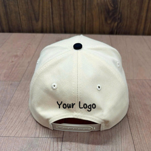 Classic Cotton Baseball Cap Custom Logo Embroidery 5 Panel Adjustable Fit Men <b>Women</b> Sports <b>Hat</b> Breathable Streetwear <b>Summer</b> Cap - Product Image 3