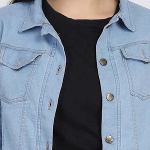 Chaqueta Acolchada de Algodón para Mujer con Logotipo Bordado Personalizado, Transpirable y Ecológica, Cierre de un Solo Botón - Product Image 4