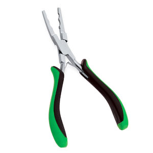 Kit de Pinzas para Extensiones de Cabello de Acero Inoxidable con 2 Pinzas + 1 Herramienta para Colocar Anillas, para Uso Comercial - Product Image 4