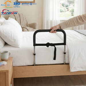 ผลิตในไต้หวัน โรงงานได้รับการรับรองมาตรฐาน ISO9001 ราวจับข้างเตียงปรับระดับได้สำหรับผู้สูงอายุใช้ในครัวเรือน - Product Image 6