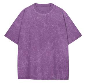 T-shirt à épaules tombantes, coupe ample et confortable, tissu doux pour un style décontracté et un usage quotidien. - Product Image 4