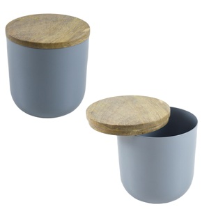 Set of Two Wax Storage <b>Jar</b> Best for Home <b>Decorative</b> Design With Freshly Multiple Colored Finishing Design Wax Container - Product Image 6