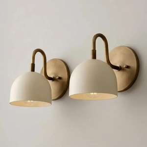 โคมไฟติดผนังทองเหลืองทรงกลม CH Modern สำหรับตกแต่งภายในห้องนั่งเล่น - Product Image 4