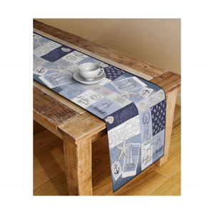 Práctico y asequible camino de mesa de comedor tejido de gofres de algodón puro OEKO TEX certificado elegante decoración de comedor diario para uso diario - Product Image 1